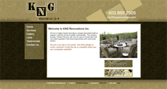 Desktop Screenshot of kngrenovations.com